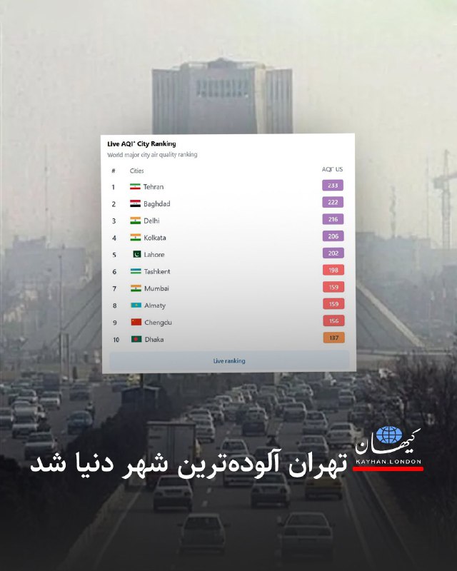 KayhanLondon کیهان لندن (@KayhanLondon)