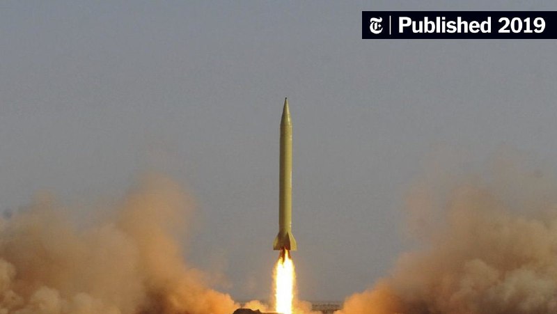 In Escalation, Iran Tests Medium-Range Missile, U.S. Official Says (Published 2019)