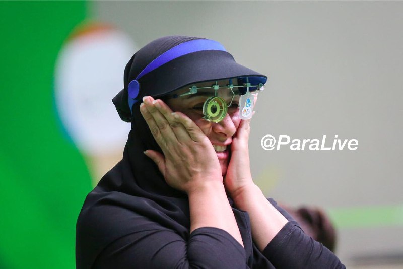 ساره جوانمردیاولین مدال طلای کاروان ورزشی ایران در پارالمپیک ریو رو بدست آورد🏅✌🏻️🇮🇷#دخترا_قهرمانن @ParaLive