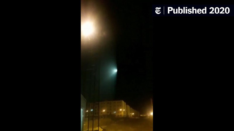 Video Shows Ukrainian Plane Being Hit Over Iran (Published 2020)