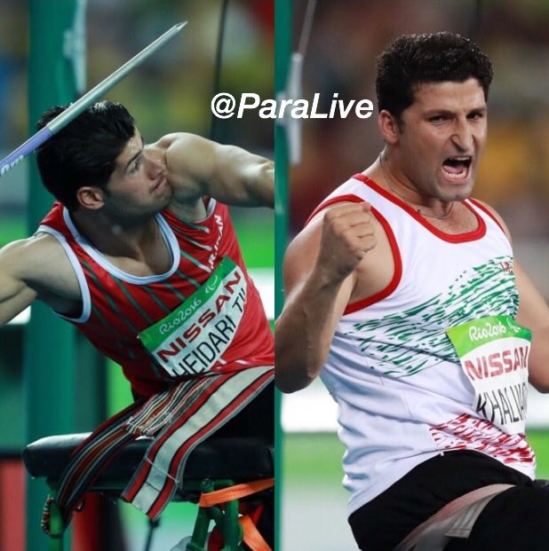 محمد#خالوندی #مدال‌طلاوعبدالله حیدری #مدال‌نقرهپرتاپ نیزه رو همین الان کسب کردنرکورد جهان رو هم جابه‌جا کردیم✌🏻️🇮🇷این تیم ایراااانه🏅🏅👏🏻👏🏻#معلولیت_محدودیت_نیست @ParaLive