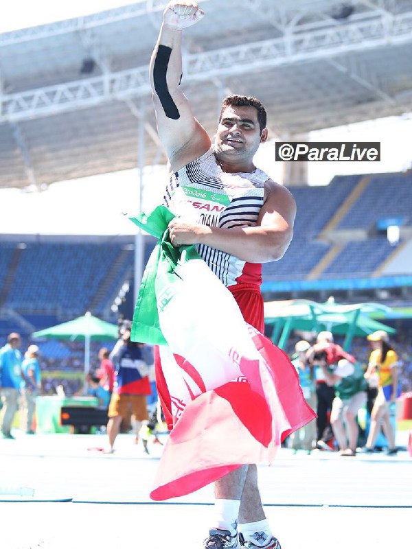 #معلولیت_محدودیت_نیست #پارالمپیک  #ریو #مدال#نقره#سجاد_محمدیان👏🏻🇮🇷🏐✌🏻️🏅@ParaLive